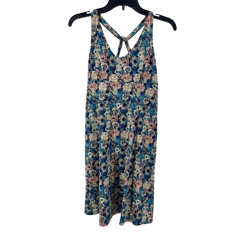 Patagonia Dress Women's Small Magnolia‎ Floral Print Cross Back Sleeveless